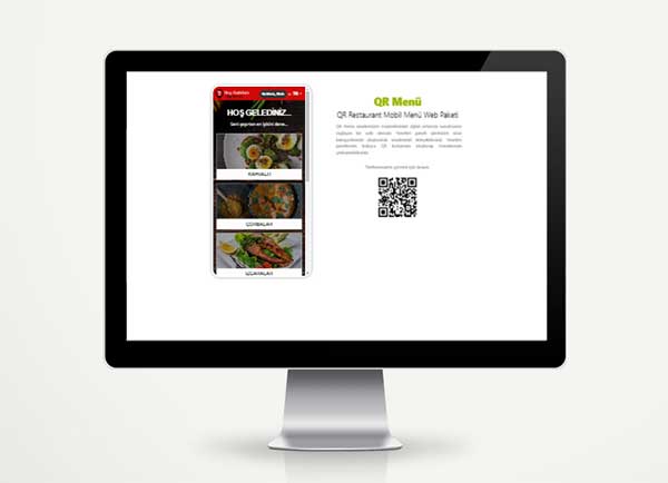 QR Restaurant Mobil Menü Web Paketi One