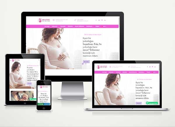 Ebe Doğum Danışmanı Web Sitesi Paketi Pregnant