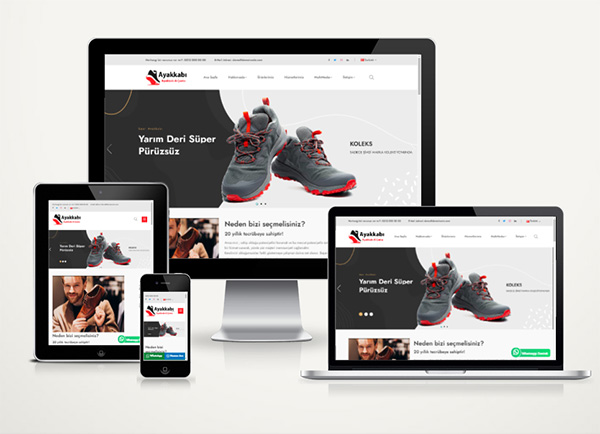 Ayakkabı / Çanta Firma Web Paketi Shoes